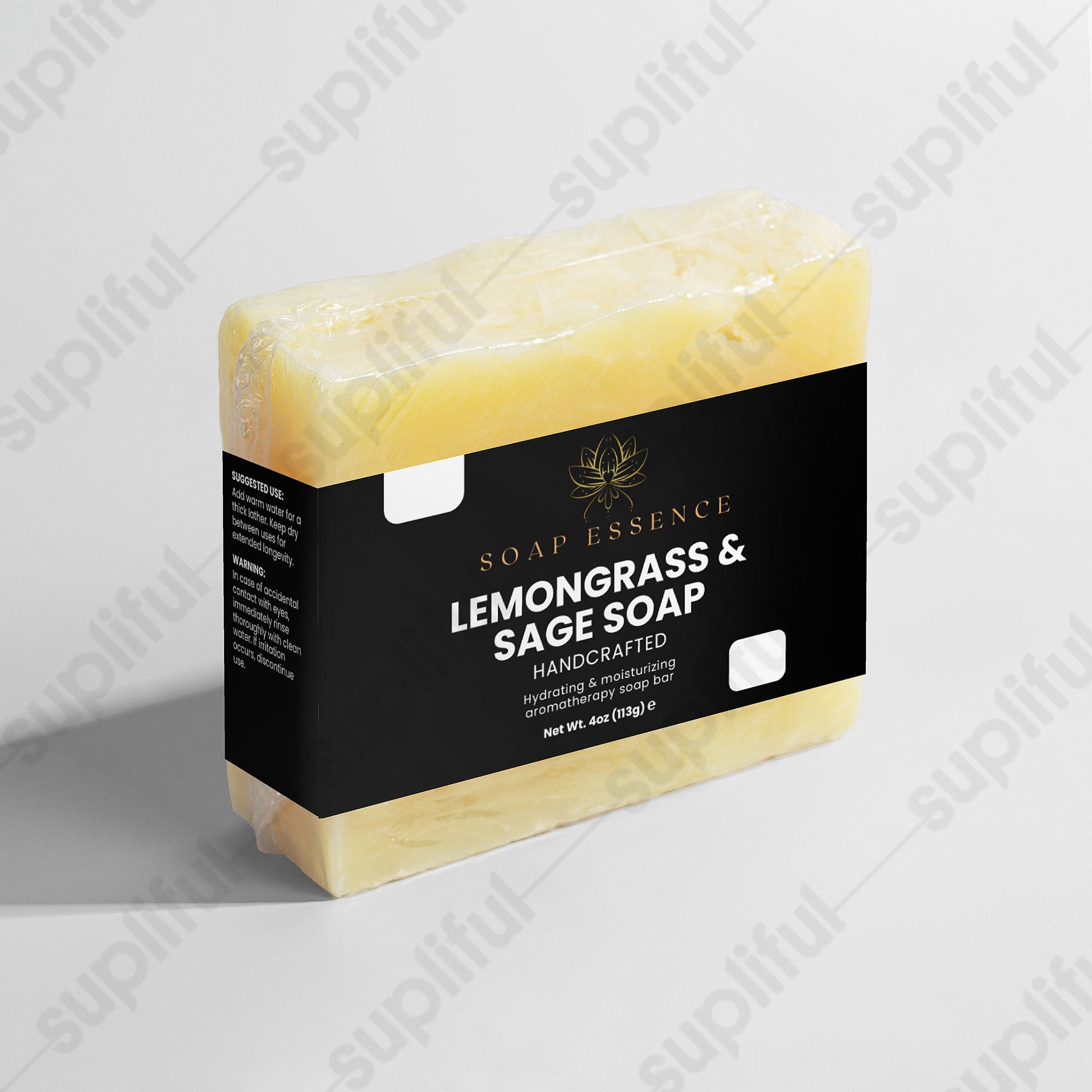Lemongrass & Sage Soap - Soap Essence